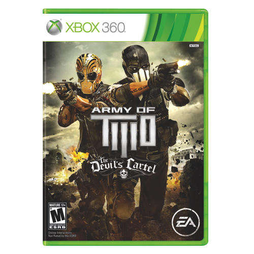 ARMY OF TWO THE DEVILS CARTEL OVERKILL EDITION XBOX 360 ##BRAND NEW ## SEALED # NEW RELEASE
