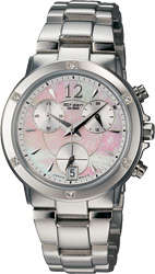 ORIGINAL LADIES CASIO MOTHER OF PEARL SHN 5002D 7ADR WATCH ##BRAND NEW##