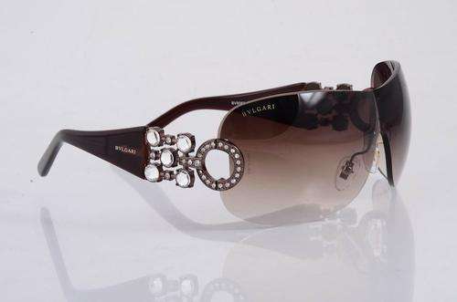ORIGINAL BVLGARI LADIES SUNGLASSES IN BOX BROWN BV6063B  ##BRAND NEW##