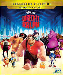 DISNEY WRECK-IT RALPH 3D BLU-RAY ##BRAND NEW ## NEW RELEASE