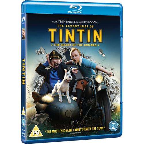 THE ADEVENTURES OF TIN TIN BLU-RAY ##BRAND NEW SEALED##