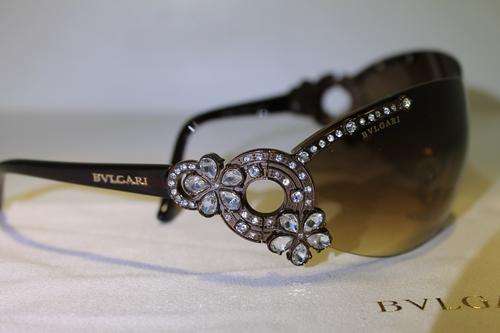ORIGINAL BVLGARI LADIES SUNGLASSES IN BOX BROWN BV6108B  ##BRAND NEW##