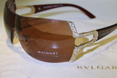 ORIGINAL BVLGARI LADIES SUNGLASSES IN BOX BROWN 6038B  ##BRAND NEW##