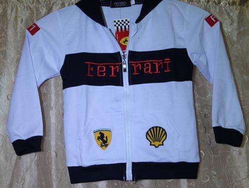 BOYS OFFICIAL FERRARI JACKET AGE 4-5 ##BRAND NEW##