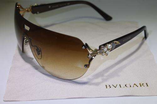 ORIGINAL BVLGARI LADIES SUNGLASSES IN BOX BROWN BV6120B  ##BRAND NEW##