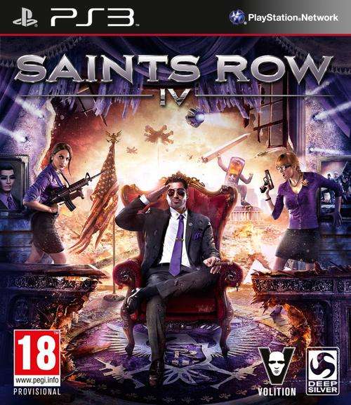 SAINTS ROW IV PS3 ##BRAND NEW SEALED ## NEW RELEASE