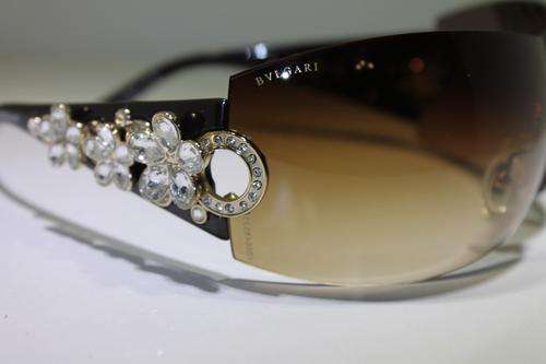 ORIGINAL BVLGARI LADIES SUNGLASSES IN BOX BROWN 652B ##BRAND NEW##