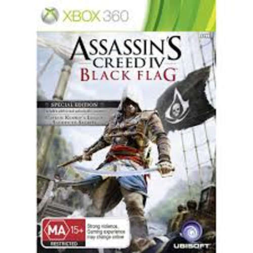 ASSASSINS CREED IV BLACK FLAG XBOX 360 ##BRAND NEW SEALED ## NEW RELEASE