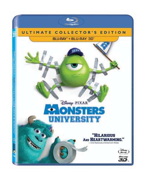 DISNEY MONSTERS UNIVERSITY 3D BLU-RAY AND BLU-RAY ## BRAND NEW ## NEW RELEASE