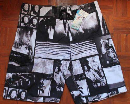 MENS ORIGINAL BILLABONG SHORTS LIMITED EDITION BOB MARLEY 32 ##BRAND NEW##