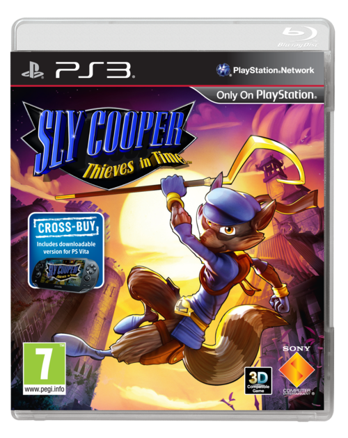 SLY COOPER THIEVES IN TIME PS 3 ##BRAND NEW ## SEALED ##