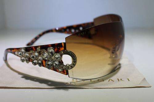 ORIGINAL BVLGARI LADIES SUNGLASSES IN BOX TORT SHELL 652B  ##BRAND NEW##