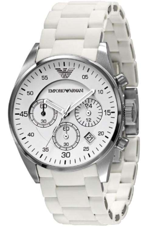 LADIES EMPORIO ARMANI CHRONOGRAPH WATCH AR5867 ##BRAND NEW##
