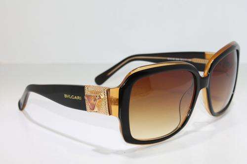 ORIGINAL BVLGARI LADIES SUNGLASSES IN BOX BROWN BV8146  ##BRAND NEW##
