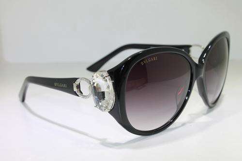 ORIGINAL BVLGARI LADIES SUNGLASSES IN BOX BLACK BV8210  ##BRAND NEW##