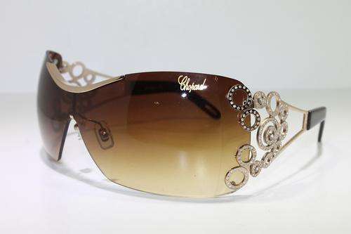 ORIGINAL CHOPARD LADIES SUNGLASSES IN BOX BROWN SCH692S  ##BRAND NEW##