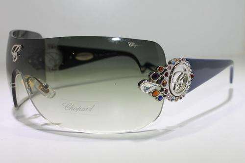 ORIGINAL CHOPARD LADIES SUNGLASSES IN BOX BLUE SCH718S  ##BRAND NEW##