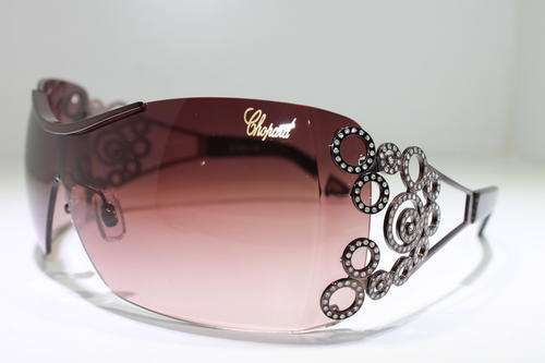 ORIGINAL CHOPARD LADIES SUNGLASSES IN BOX BROWN SCH692S  ##BRAND NEW##