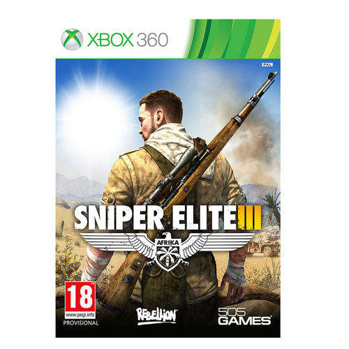 SNIPER ELITE 3 XBOX 360 ##BRAND NEW SEALED ## NEW RELEASE