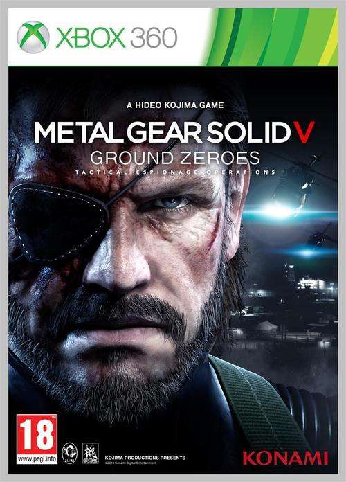 METAL GEAR SOLID V GROUND ZERO XBOX 360 ##BRAND NEW SEALED## NEW RELEASE