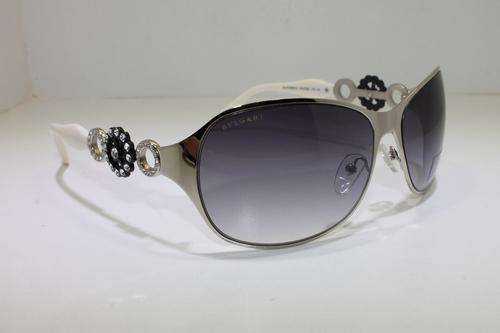 ORIGINAL BVLGARI LADIES SUNGLASSES IN BOX WHITE BV6098B ##BRAND NEW##