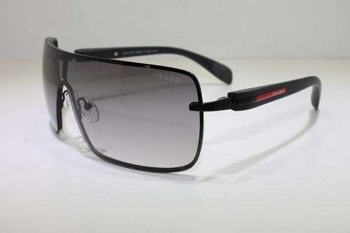 MEN'S PRADA SUNGLASSES IN BOX SPS55 BLACK ##BRAND NEW##