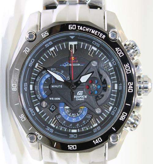 MENS CASIO EF 550 RBSP REDBULL LIMITED WATCH WITH FULL SWING FUNCTION ##BRAND NEW##