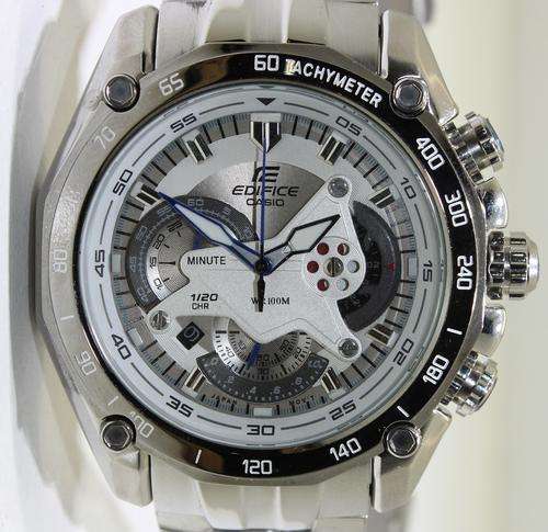 MENS CASIO EF-550D-7AV WATCH WITH FULL SWING FUNCTION  ##BRAND NEW##