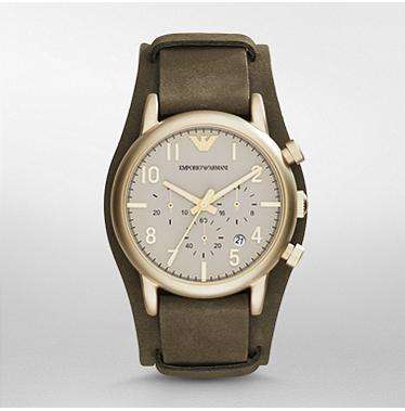 MENS EMPORIO ARMANI CLASSIC CHRONOGRAPH WATCH AR1832 ##BRAND NEW##