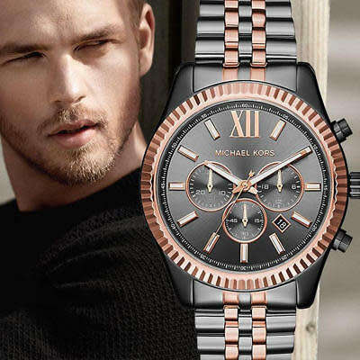 MENS MICHAEL KORS LEXINGTON CHRONOGRAPH WATCH MK8561 ##BRAND NEW##
