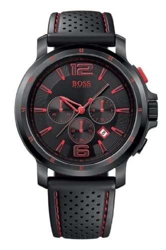 MENS HUGO BOSS BLACK COLLECTION CHRONOGRAPH WATCH 1512597 ##BRAND NEW##