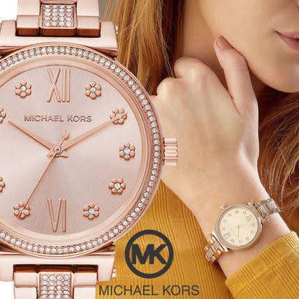 Michael Kors Sofie Crystal Rose Ladies Watch