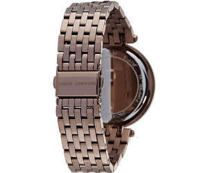Michael Kors Women's Darci Sabletone Three-Hand Watch