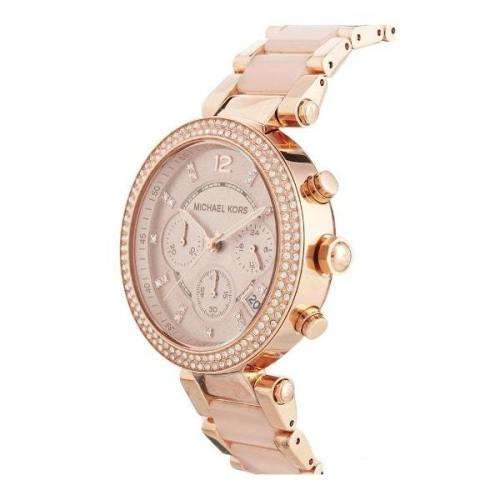 Michael Kors Parker Blush Rose Gold Women's Watch MK5896