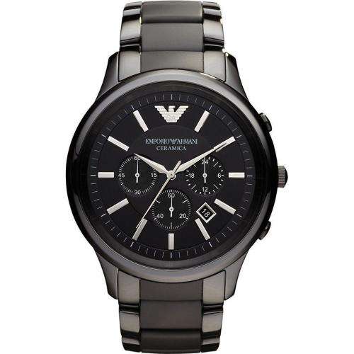 MENS EMPORIO ARMANI CERAMICA CHRONOGRAPH WATCH AR1451 ##BRAND NEW##