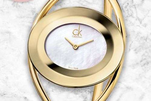 CALVIN KLEIN DELIGHT LADIES WATCH K1A2391G ## BRAND NEW ##