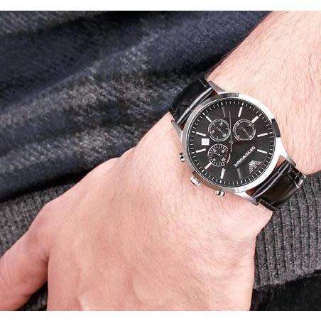 MENS EMPORIO ARMANI CHRONOGRAPH WATCH AR2447