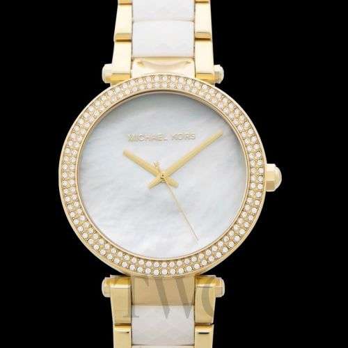 LADIES MICHAEL KORS PARKER GOLD TONE WATCH MK6400 ##BRAND NEW##