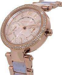 LADIES MICHAEL KORS ROSE GOLD MINI PARKER WATCH MK6327 ##BRAND NEW##