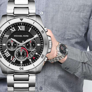 Mens  Michael Kors Brecken Chronograph Watch MK8438 ## BRAND NEW ##