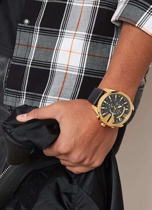 MENS DIESEL CHRONOGRAPH WATCH DZ4344 ##BRAND NEW## ONLY THE BRAVE