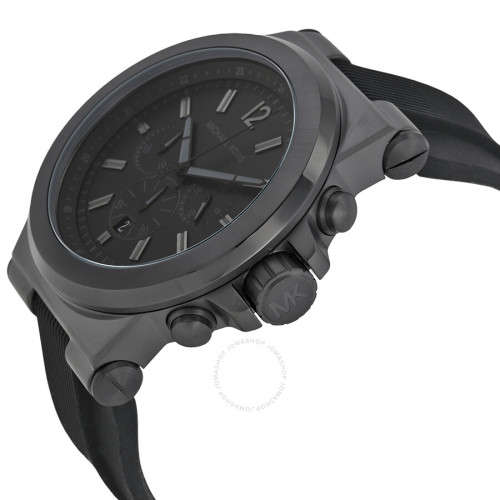 MENS MICHAEL KORS DYLAN BLACK CHRONOGRAPH WATCH MK8152 ##BRAND NEW##