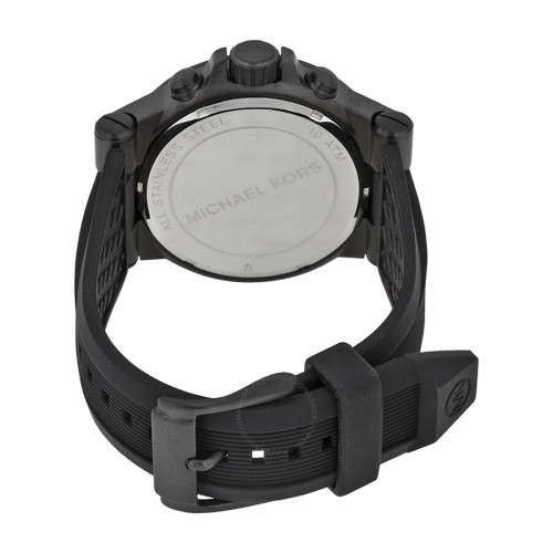 MENS MICHAEL KORS DYLAN BLACK CHRONOGRAPH WATCH MK8152 ##BRAND NEW##