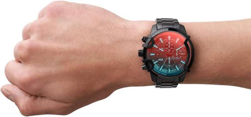 Mens Diesel Griffed Chronograph Watch DZ4578 ##BRAND NEW##