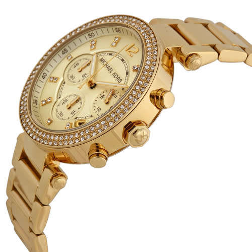Ladies Michael Kors Gold Parker Watch MK5354