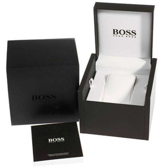 Ladies Hugo Boss Black Mesh Chronograph Watch 1502627
