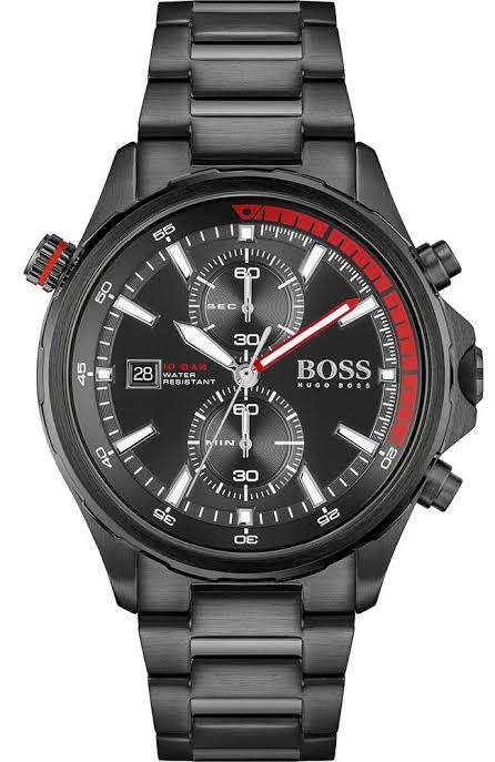 MENS HUGO BOSS CHRONOGRAPH GLOBETROTTER WATCH 1513825 ##BRAND NEW##