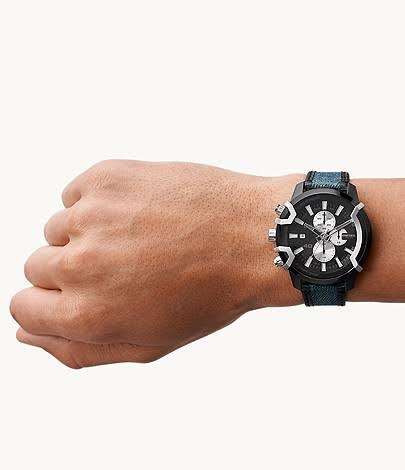 MENS DIESEL GRIFFED CHRONOGRAPH WATCH DZ4572 ##BRAND NEW##
