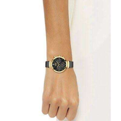 Ladies Hugo Boss Black Mesh Chronograph Watch 1502627