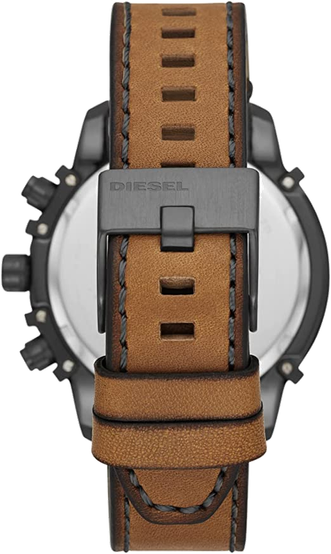 Men's Diesel Griffed Grey Dial Chronograph Watch DZ4569